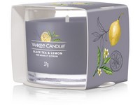 YANKEE CANDLE VOTIVNÍ SVÍČKA PLNĚNÁ VE SKLE BLACK TEA & LEMON