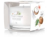YANKEE CANDLE VOTIVNÍ SVÍČKA PLNĚNÁ VE SKLE COCONUT BEACH
