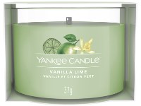 YANKEE CANDLE VOTIVNÍ SVÍČKA PLNĚNÁ VE SKLE VANILLA LIME