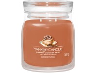 YANKEE CANDLE PUMPKIN CINNAMON SWIRL SIGNATURE STŘEDNÍ
