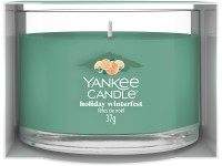 YANKEE CANDLE VOTIVNÍ SVÍČKA PLNĚNÁ VE SKLE HOLIDAY WINTERFEST